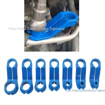 Alat za brzo spajanje cijevi automobilskog klime, set od 16 komada, model YD24015, materijal PP, za demontažu gorivovoda