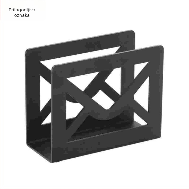 Metalni organizator pošte, stolni držač za pisma, željezo, marka YX