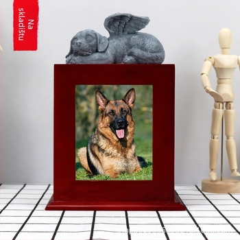 Urna za kućne ljubimce | Materijal: Density board | Marka: NEWDREAM | Obojena | Kôd proizvoda: Brown dog bone ssh box