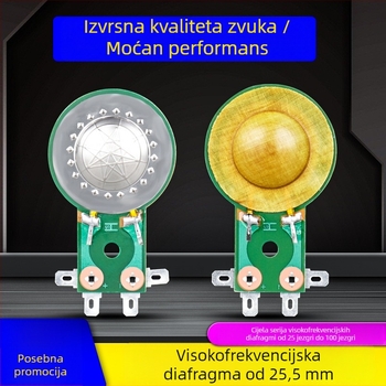 Namotka visokotonog reproduktora za vanjski rog, ultravisokofrekventna namotka s titanovim filmom i smolom, za veliku audio opremu