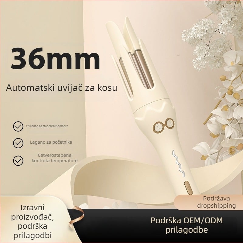 Tip proizvoda: Električni uvijač za kosu i ravnanje; Ključne značajke: turmalinski keramički grijač, 15-stupanjsko podešavanje temperature, 50W, 220V (turmalinski keramički grijač; 15 razina temperature; 50W; 220V)