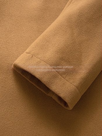 Muški kaput - lagani poslovni stil, širok kroj, 100% poliester, MQ622, jesen 2025