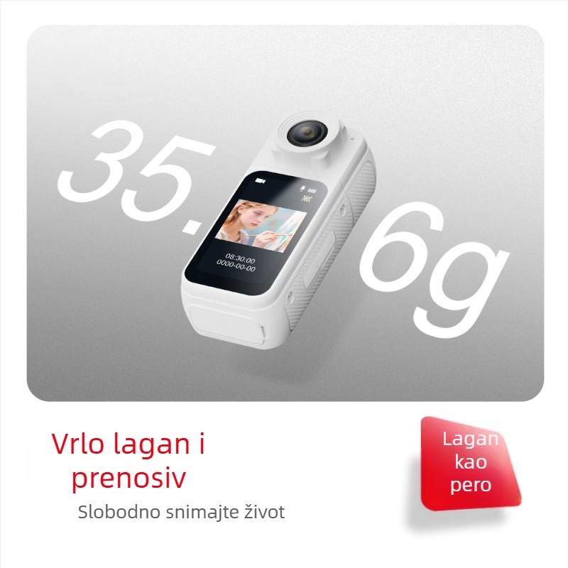 S83 sportska kamera na prstu, 1080P HD, prijenosna kamera za vožnju biciklom, 1.47-inčni LCD, TF kartica, ABS kućište, baterija 350mAh