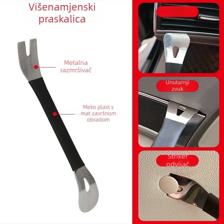 Alati za demontažu i montažu unutarnjih dijelova automobila, čelični, model 001, 60 g