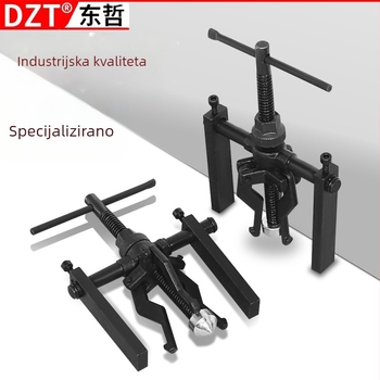 Trokraki vučač za ležaje – alat za demontažu, čelik, marka DZT, serija Hardware
