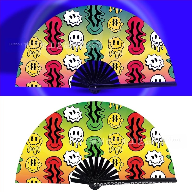 Sklopivi bambusni fan, kineskog stila, 13 kostiju, za zabavu