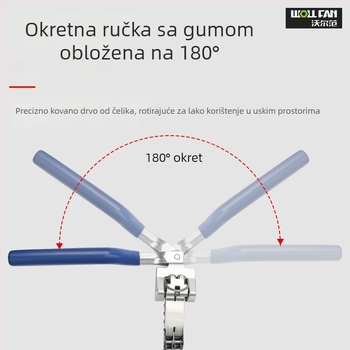 Lančani ključ i ključ za filtar ulja – alat za uklanjanje filtra, karbonsko čeliko, Marka Other, Težina Other