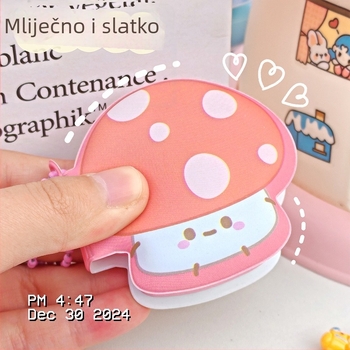 Bilježnica s ljepljivim bilješkama u crtani stilu za ublažavanje stresa, sa specijalnim oblicima za učenike