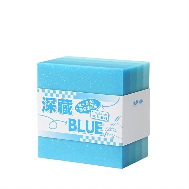 Brick-stil bilježnice i oznake memo-a, ljepilo: Da, marka: yj, prozirne oznake, IP status: nije ovlašten