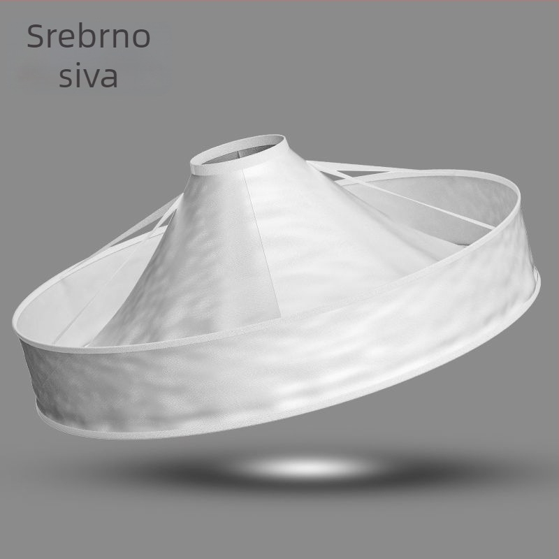 Frizerski mantil s vratnim šalom, površina otporna na lijepljenje, za odrasle (odrasla osoba, otporna na lijepljenje)