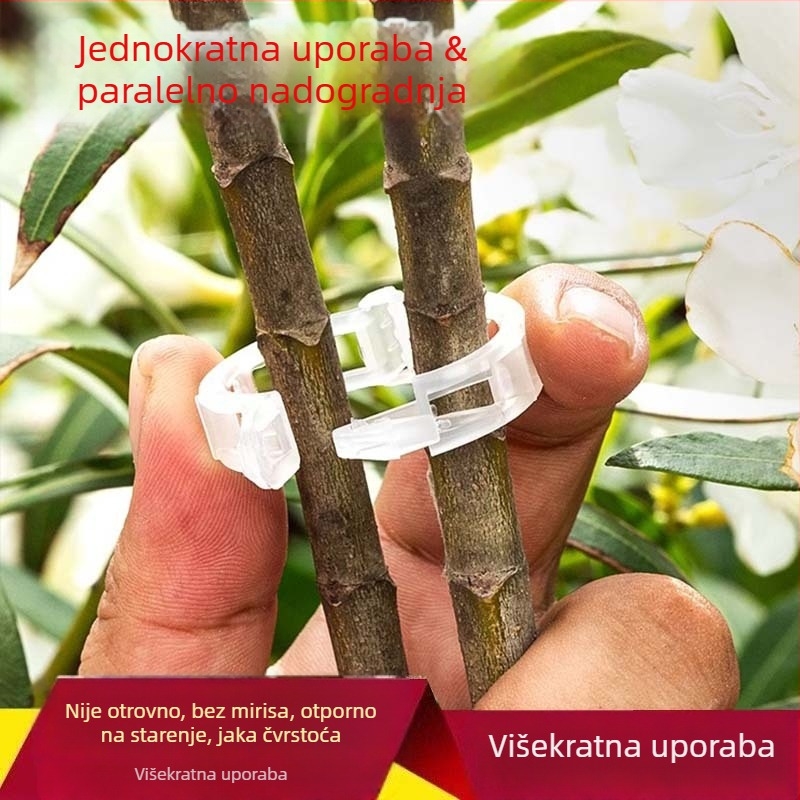 Klip za penjačke biljke od PVC‑a – za povrće, voće i vinovu lozu