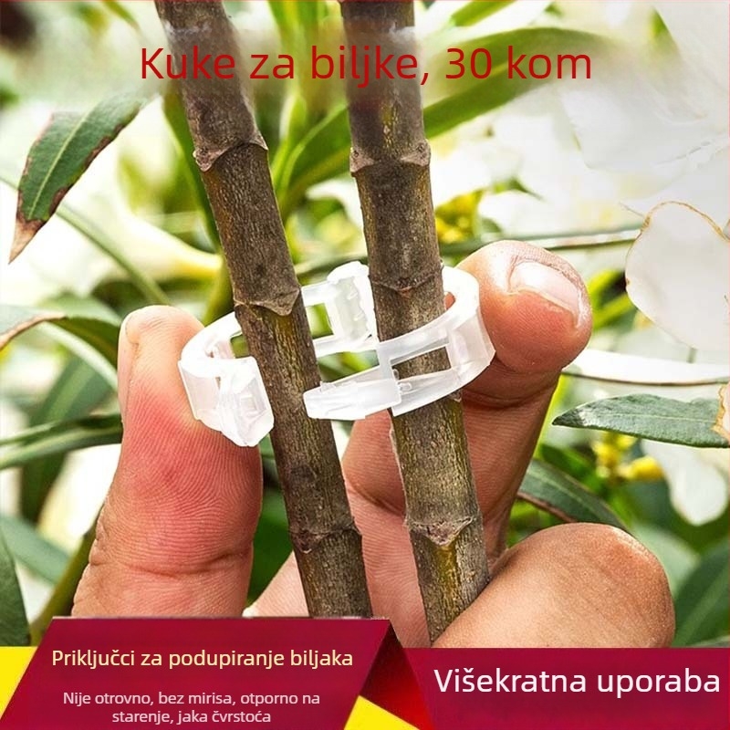 Klip za penjačke biljke od PVC‑a – za povrće, voće i vinovu lozu
