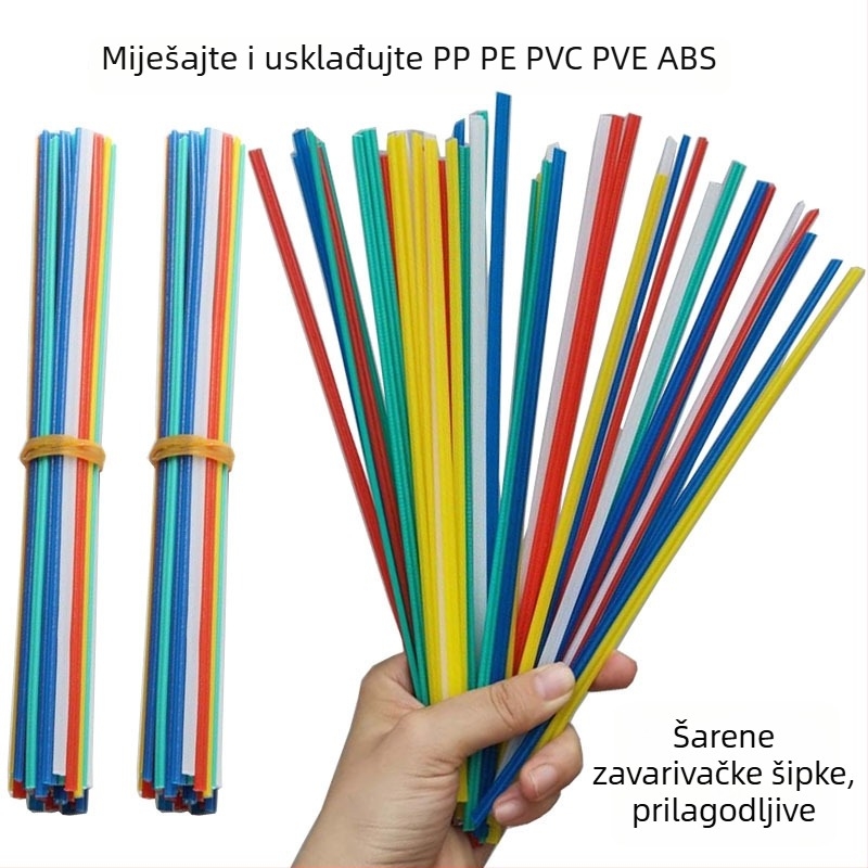 Plastične zavarivačke šipke za popravak automobila (ABS/PE/PP/PVC)