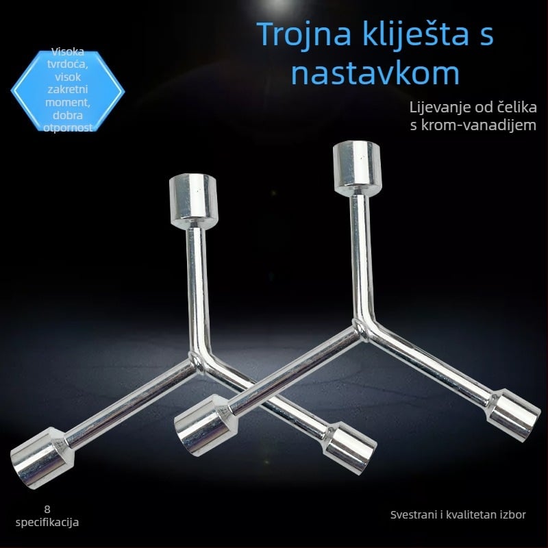 Gram marka Y-tip višenamjenski set alata za motocikle s trokutim utora i produžetkom