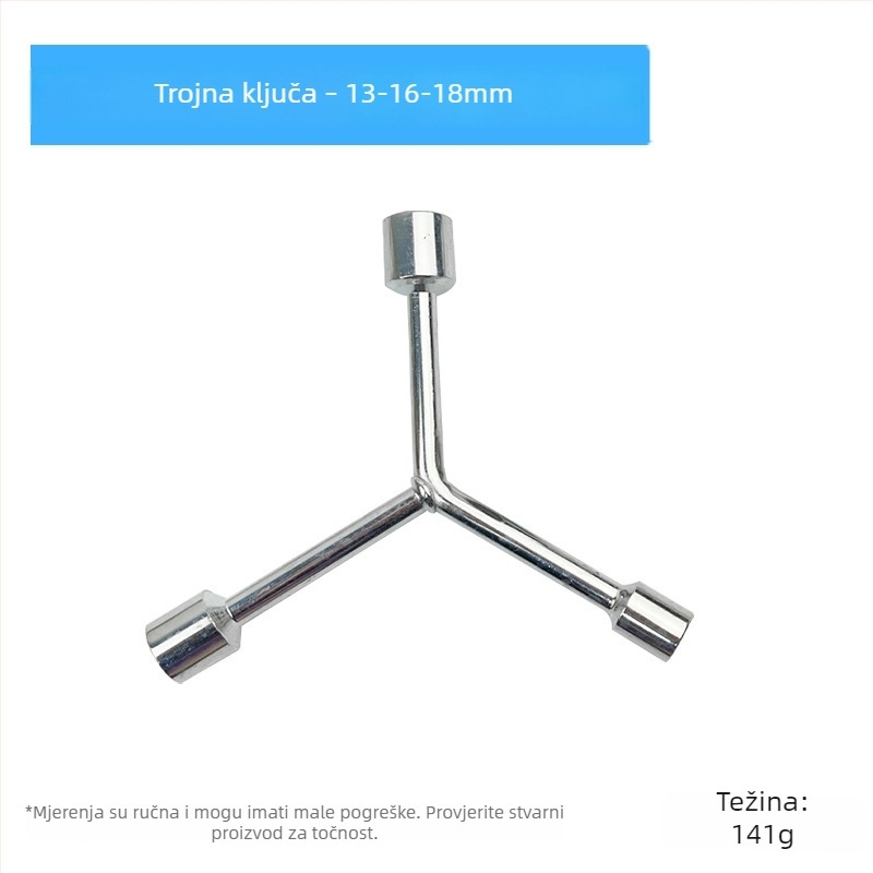 Gram marka Y-tip višenamjenski set alata za motocikle s trokutim utora i produžetkom