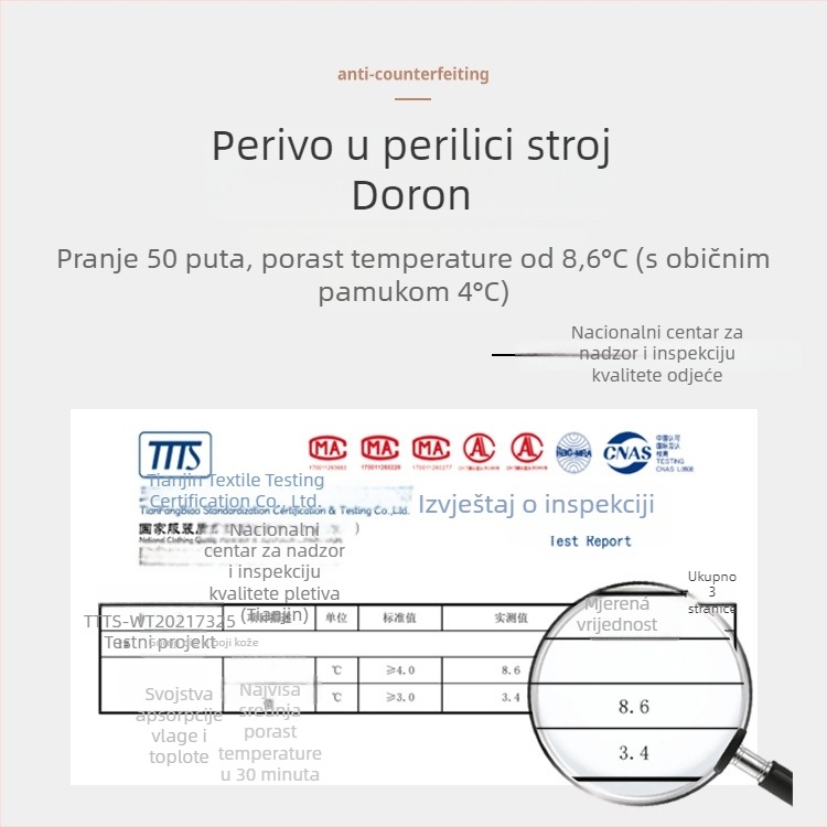 Ženske termalne legice De Velvet - Pamuk-Modal-Spandeks, Srednje debljine, Toplo