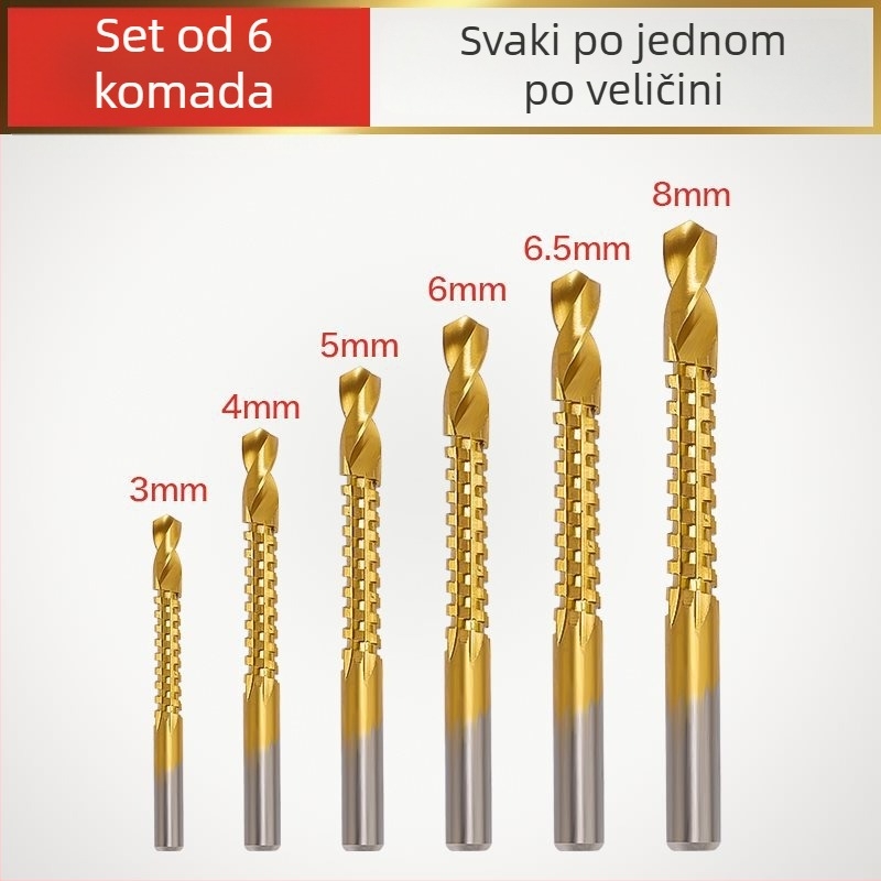 Enjoy zubasto žljebasto bušilica za električnu bušilicu – višenamjenski alat za kanale i bušenje drveta