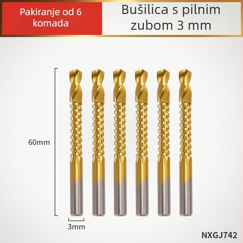 Enjoy zubasto žljebasto bušilica za električnu bušilicu – višenamjenski alat za kanale i bušenje drveta