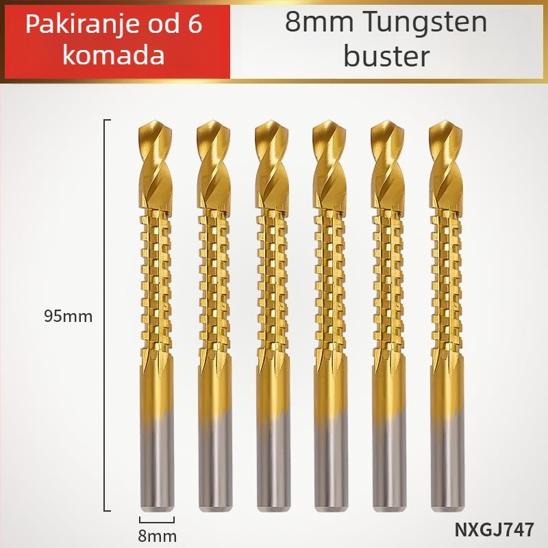 Enjoy zubasto žljebasto bušilica za električnu bušilicu – višenamjenski alat za kanale i bušenje drveta