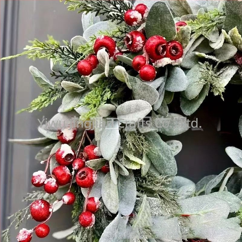 Božićni vijenac, PE materijal, američki stil, model SD-28