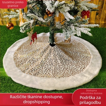 Lan Teng pliš dekoracije za božićno drvce, polu ručni/polu strojni proces, bez IP licence