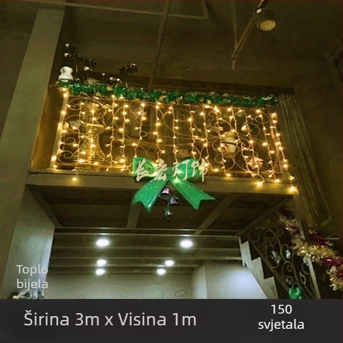 LED zvjezdano svjetlo za zavjesu s vodopadom – vjenčana dekoracija, 110V, CE certifikat, oblik: totem