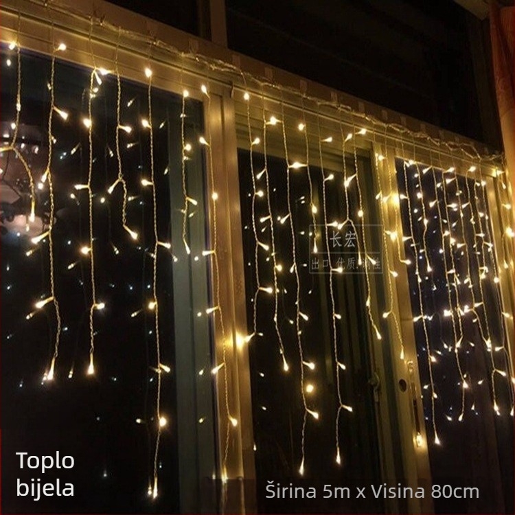 LED zvjezdano svjetlo za zavjesu s vodopadom – vjenčana dekoracija, 110V, CE certifikat, oblik: totem