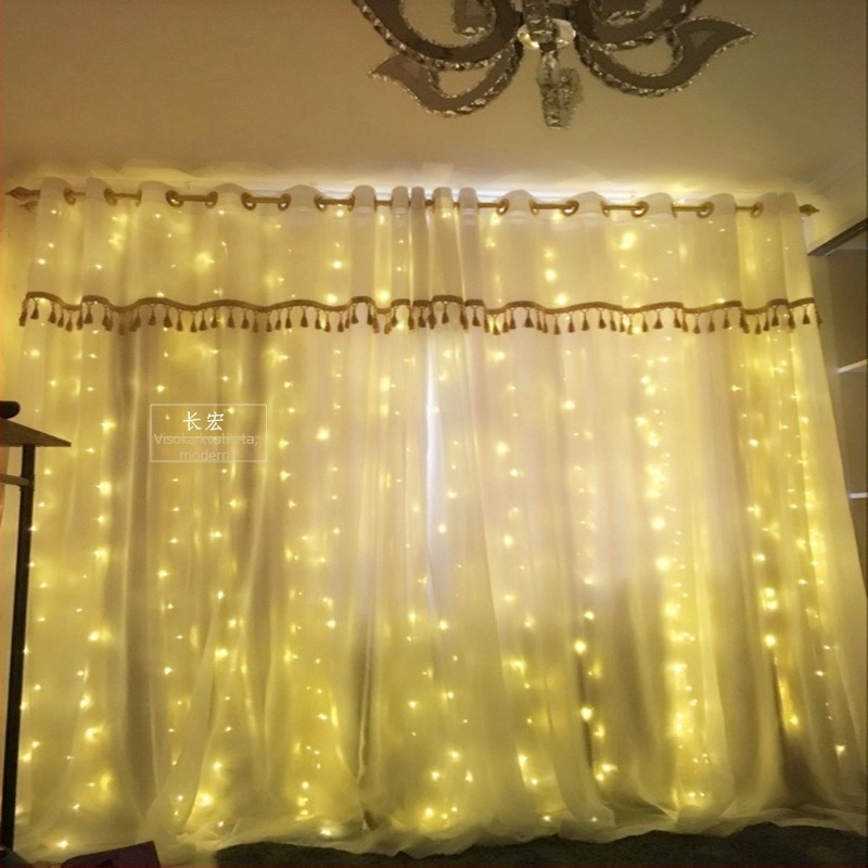 LED zvjezdano svjetlo za zavjesu s vodopadom – vjenčana dekoracija, 110V, CE certifikat, oblik: totem