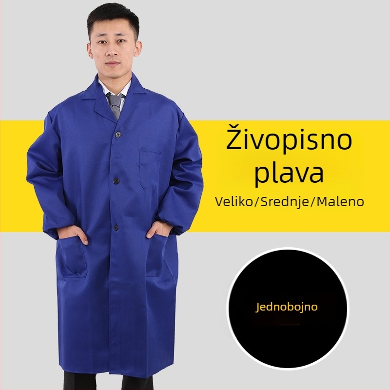 Muška radna jakna s dugim rukavima, kamuflažni uzorak, četiri sezone, 100% poliester, smjesa kemijskih vlakana, otporna na prljanje i dekontaminacija