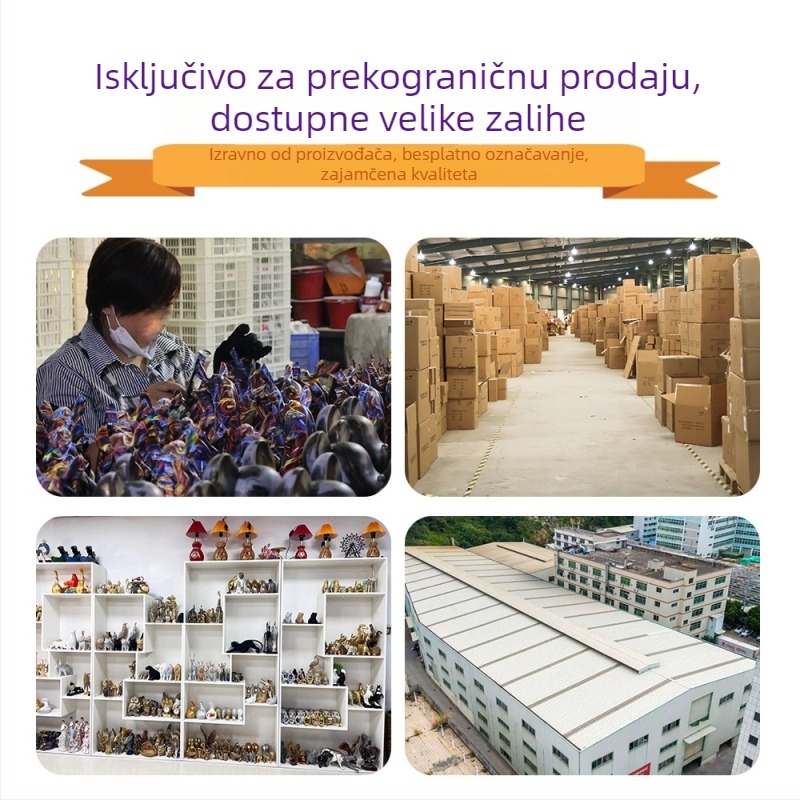 Stolna skulptura od smole: Dapeng krila - moderni minimalistički dizajn; dekorativni predmet od smole; pogodno kao poklon
