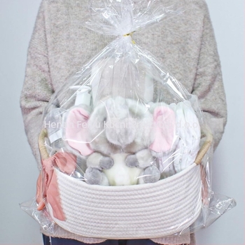 Ovalna košara za pohranu od pamukovog užeta, s omotanom ručkom, pastirski stil, Flying feather marka, pogodna za kućne ljubimce i sitnice