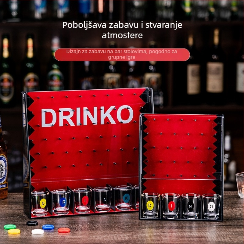 Igra za ispijanje – PP materijal, Runwei marka, za uzrast 14+, unutarnja rekreacijska igra