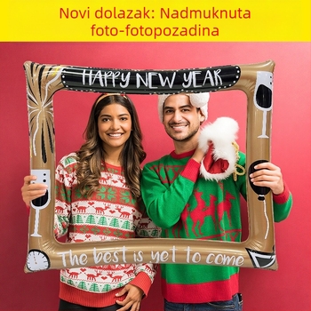 Naduvani okvir za fotografije, ekološki PVC, interaktivni, za djecu 7-14 godina, za unutarnje prostore, rođendane i festivale.