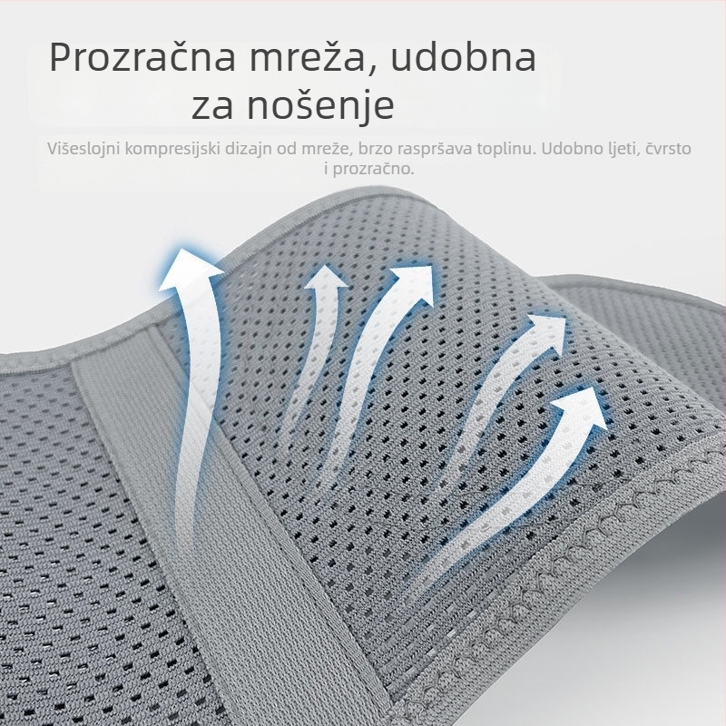 Pojas za zaštitu struka od poliester vlakana, za odrasle, za opće sportove, paket od 100 komada