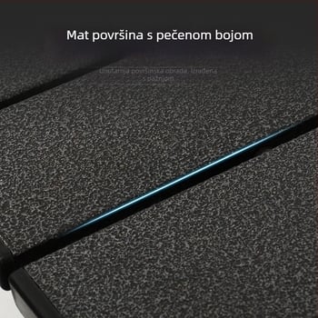 Egg Roll Table — Vanjski sklopivi dugi stol za kampiranje i roštilj, karbonsko čelik, sklopiv, Egg Roll stil