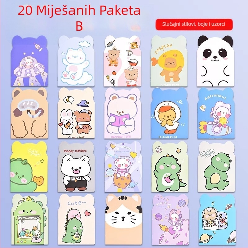 Xin Kaiyang Crtani Zapisnik – Papirna korica, Visokokvalitetan papir, Slatko japansko-korejski stil