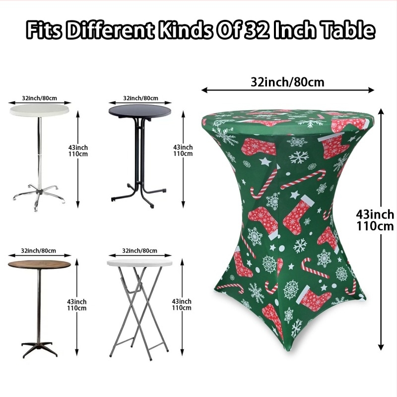 Stolnjak, okruglog oblika, poliester, tiskani uzorak, hotelski stil