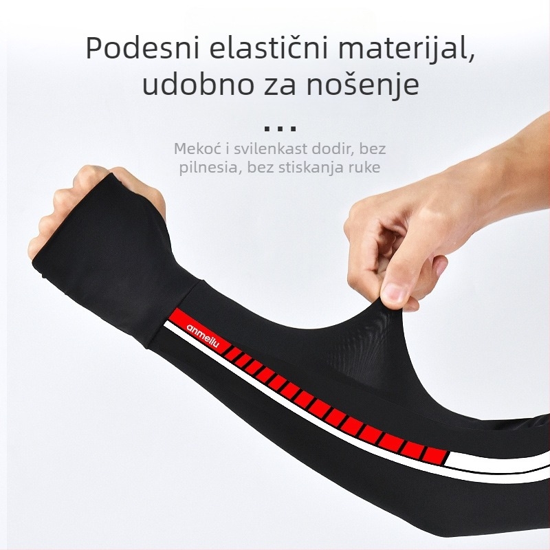 Ice Silk alkarne manšete - unisex zaštita od sunca za outdoor sportove i vožnju bicikla