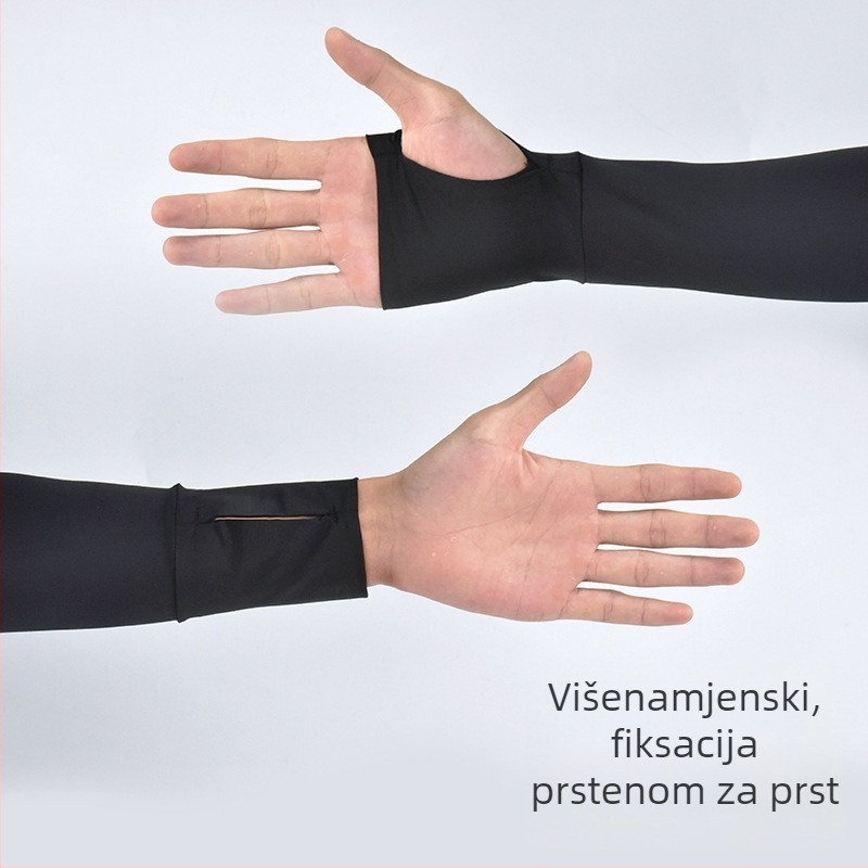 Ice Silk alkarne manšete - unisex zaštita od sunca za outdoor sportove i vožnju bicikla
