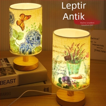 DIY tekstilna stolna lampa – kreativno ručno izrađeno noćno svjetlo za sobu, za uzrast 7–14 godina
