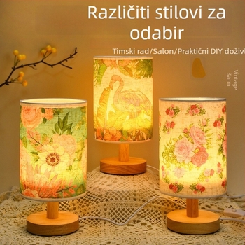 DIY tekstilna stolna lampa – kreativno ručno izrađeno noćno svjetlo za sobu, za uzrast 7–14 godina