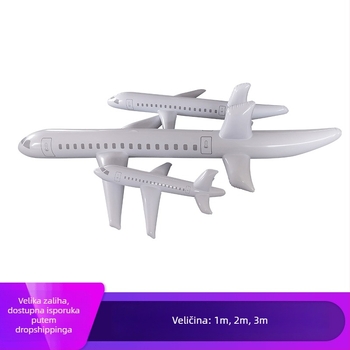 PVC napuhljivi model zrakoplova, igračka za djecu 7-14 godina
