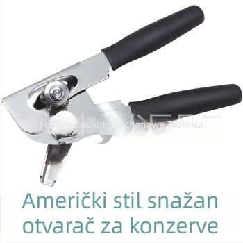 Otvarač za konzerve – cinkova legura – industrijska snaga – višefunkcionalni – Baolong Kitchenware