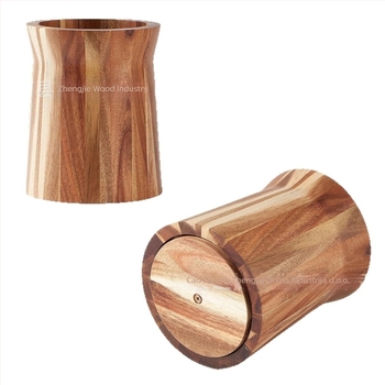 Drvena kutija za stolno skladištenje posuđa, model ZJ-09864, 45L kapacitet, moderan jednostavan dizajn