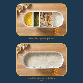 Yuyang kutija za skladištenje riže, otporna na vlagu i štetnike, PP plast, mogućnost otiska logotipa