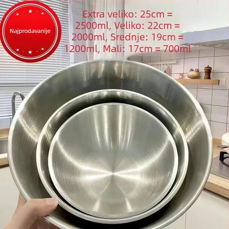 Nehrđajuće čelične zdjele u korejskom stilu — Brand: Zhen Mingtang; Materijal: Metal; Stil: Korejski; Datum izlaska na tržište: proljeće 2021
