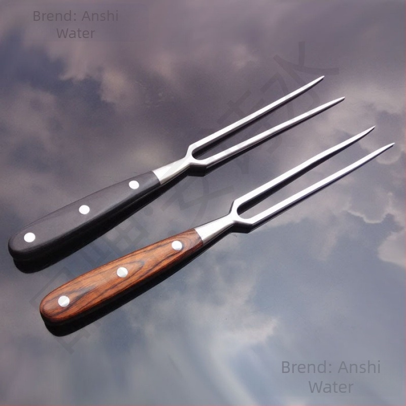 Roštiljska vilica s drvenim držalom, višenamjenski kuhinjski alat, šifra 3tb5q22i, marka An shishui