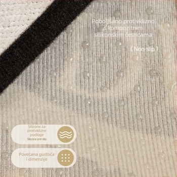 Jastuk za kauč od chenille, prugasti uzorak, za trosjed, moderan minimalistički stil, prilagodljiv