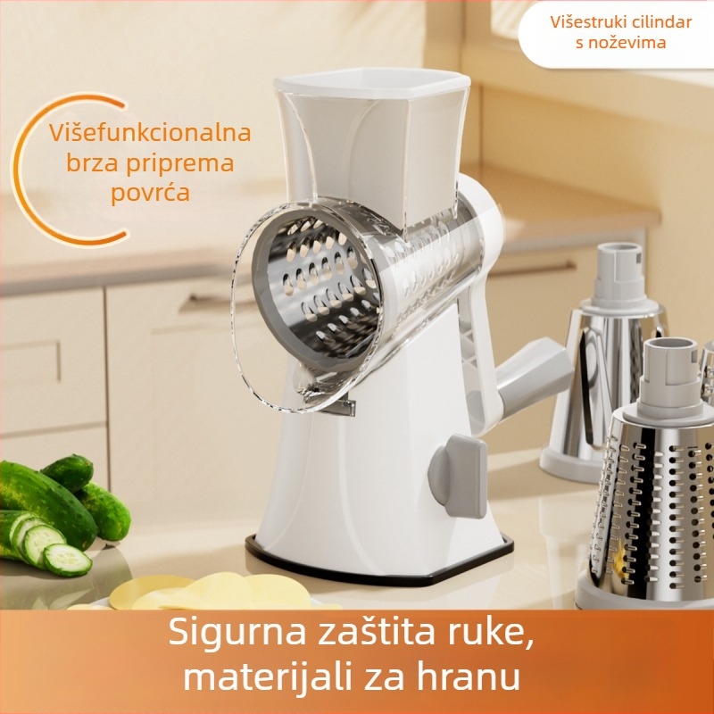 Višestrani kuhinjski rezač za povrće — ABS + oštrica od nehrđajućeg čelika; nepravilnog stila; marka Independence