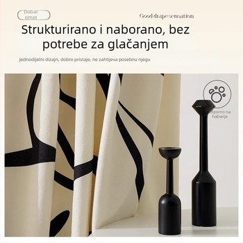 Retro navlaka za kauč s geometrijskim uzorkom za kutnu sofu – imitacija lana, doily stil